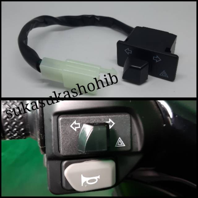 Saklar Hazard Sen PNP Yamaha Aerox