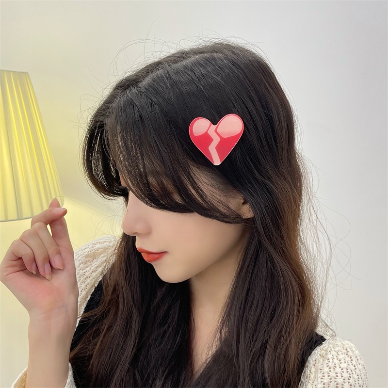 Jepit Rambut Desain Emoji Emoticon Untuk Aksesoris Wanita