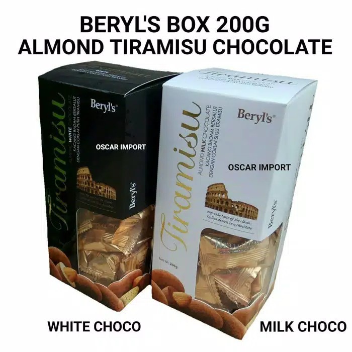 

BERYL'S TIRAMISU ALMOND 200 GR