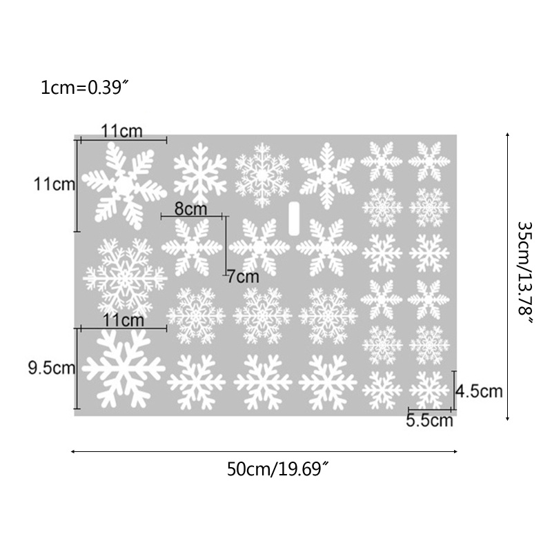 Stiker Dinding Decal Desain Snowflake Merry Christmas Bahan PVC Untuk Dekorasi 2022