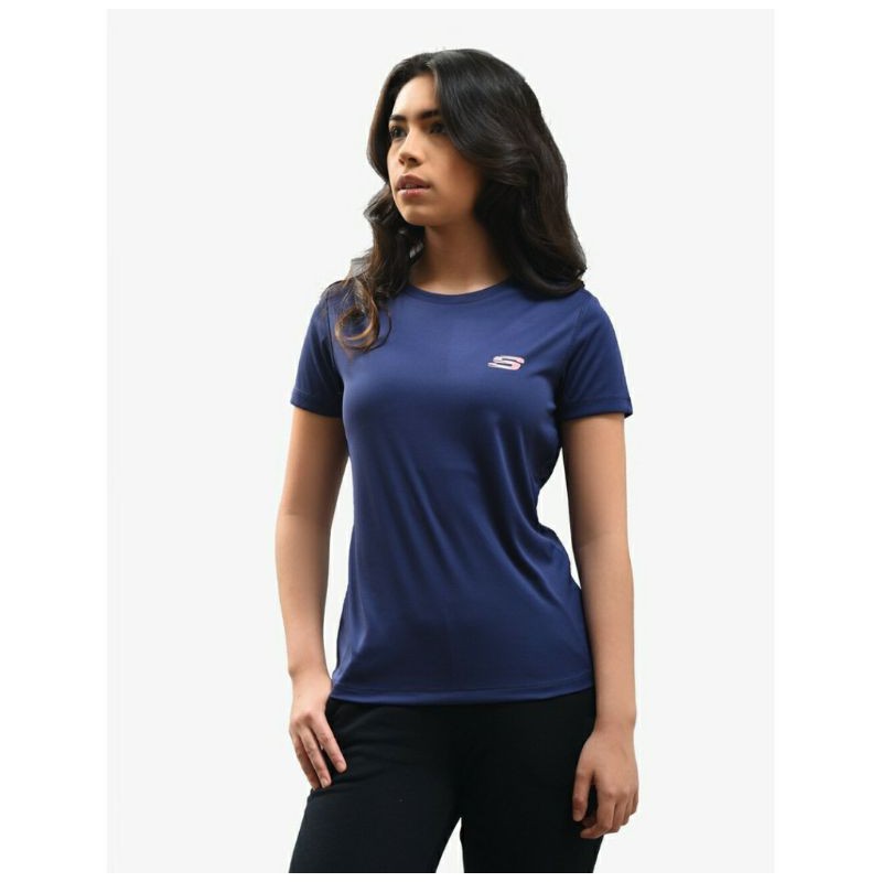 Skechers Women's T-Shirt - Navy Original