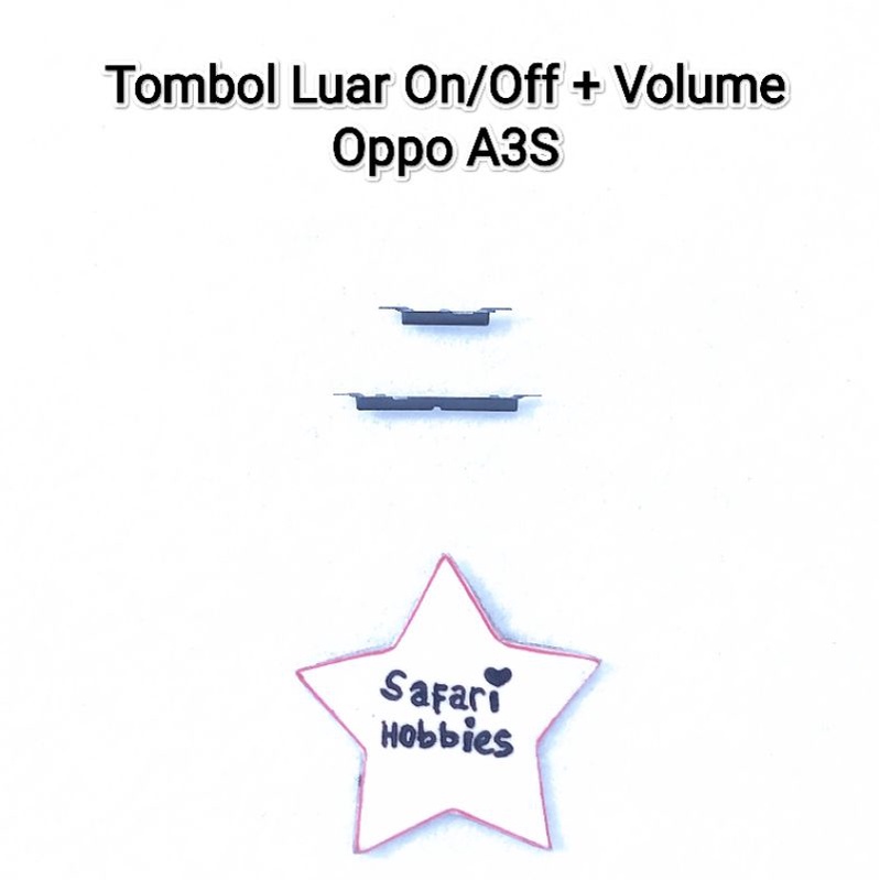 Tombol Luar Oppo A3S On/Off + Volume