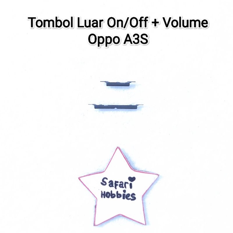 Tombol Luar Oppo A3S On/Off + Volume