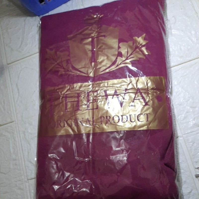 Thewa//Khimar Andara Standar Ori Thewa-Dark purple