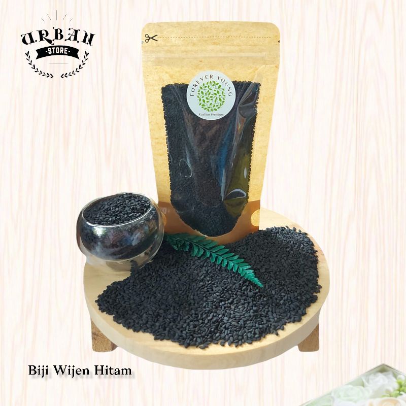 

Natural Black Sesame Wijen Hitam Organik //Kualitas Premium