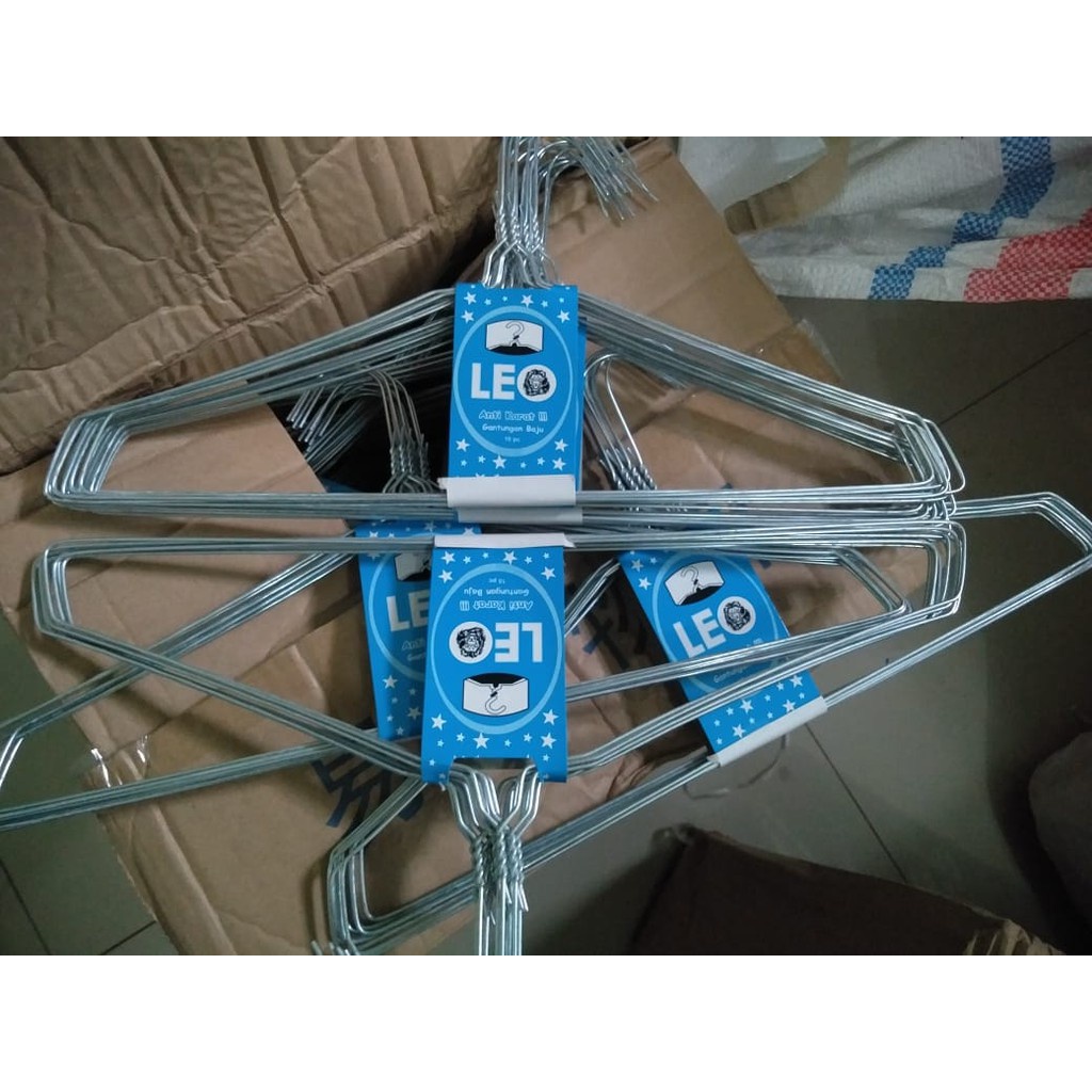 HANGER BAJU KAWAT ISI 10 PCS