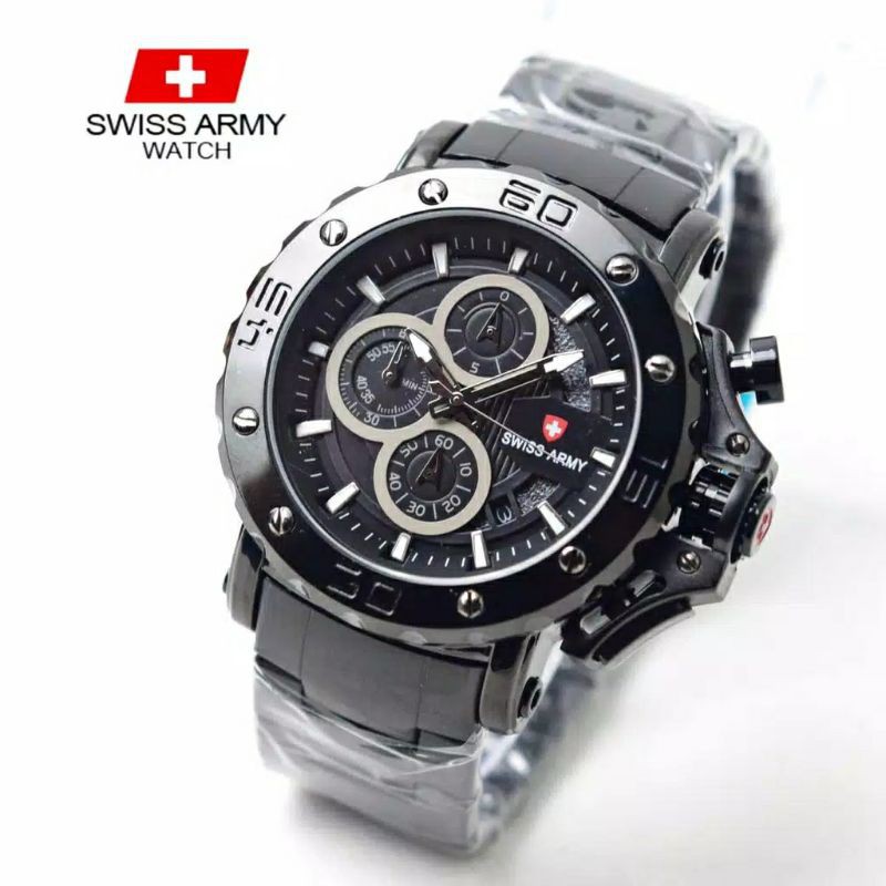 Jam Tangan Pria SA Crono Aktif - Model Alexandre Christie 9205 / Ac 9205 - Terlaris Dan Termurah -A1