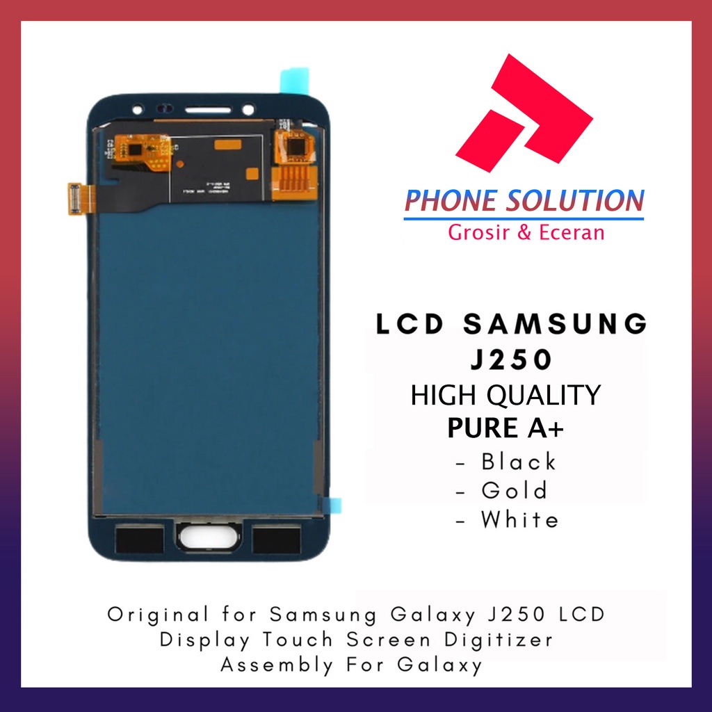 LCD Samsung J2 Pro / J250 100% Original Fullset Touchscreen // Supplier LCD Samsung - Garansi 1 Bulan