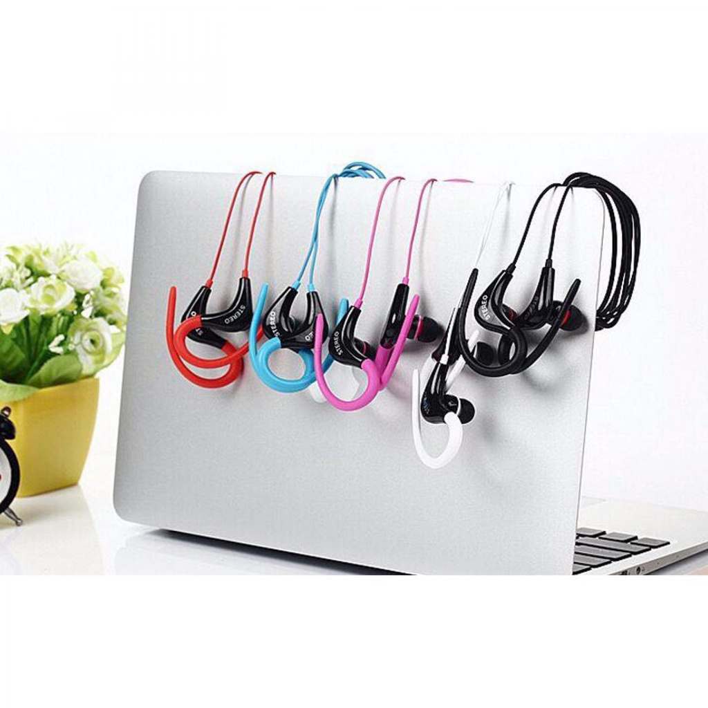 Earphone Sport Extra Bass Handsfree with Microphone SF-878