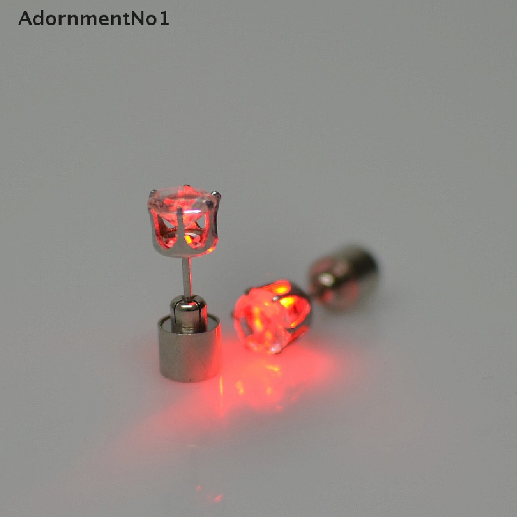 (AdornmentNo1) Anting Tusuk Dengan Lampu LED Untuk Wanita