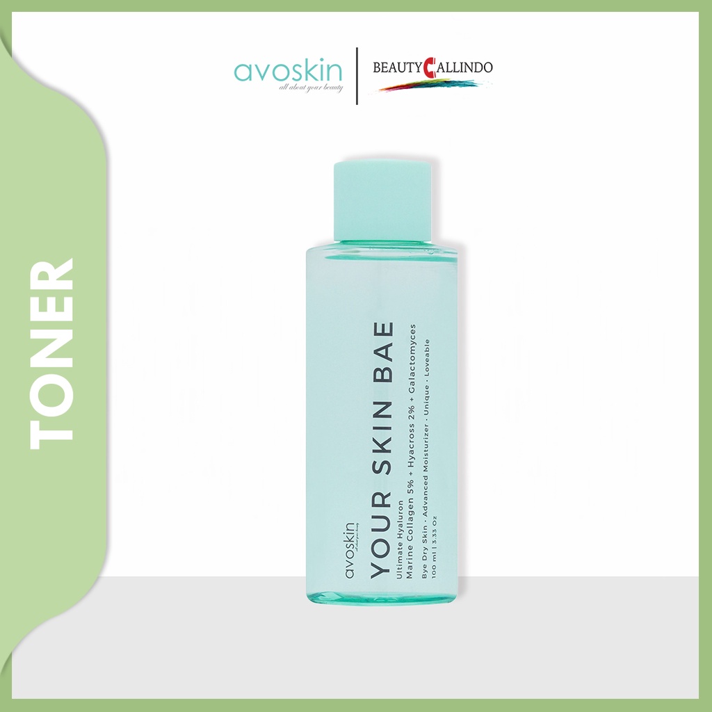 Avoskin Your Skin Bae Toner Marine Collagen 5% + Hyacross 2% + Galactomyces