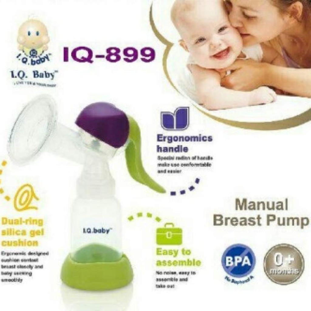 SRS (COD YES) Manual Breast pump Rotated Handle IQ 899 / breastpump / mesin pumping / Alat Pompa ASI