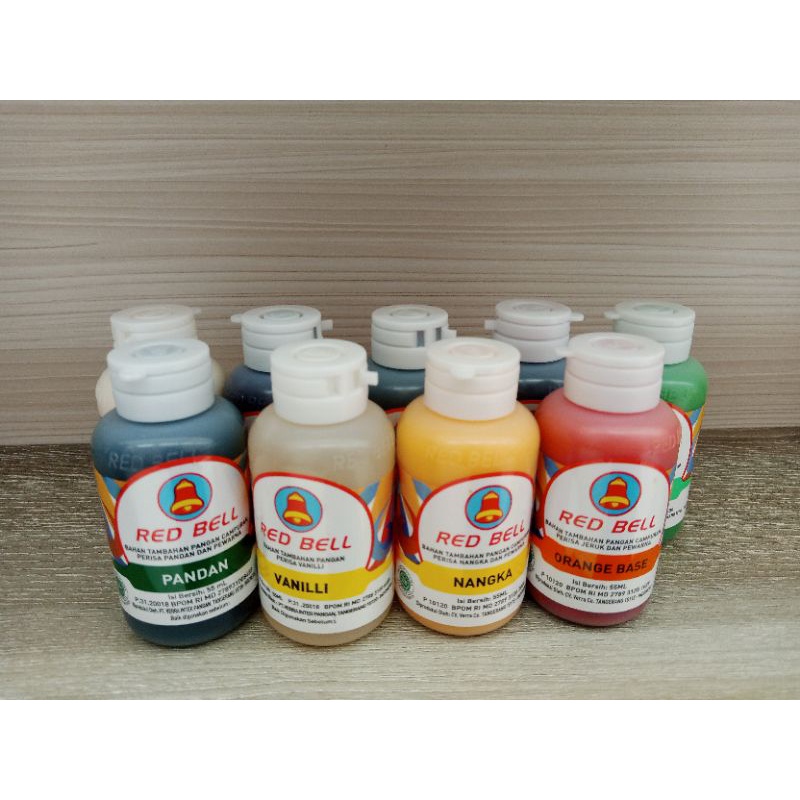 

PERISA DAN PEWARNA RED BELL 55ML