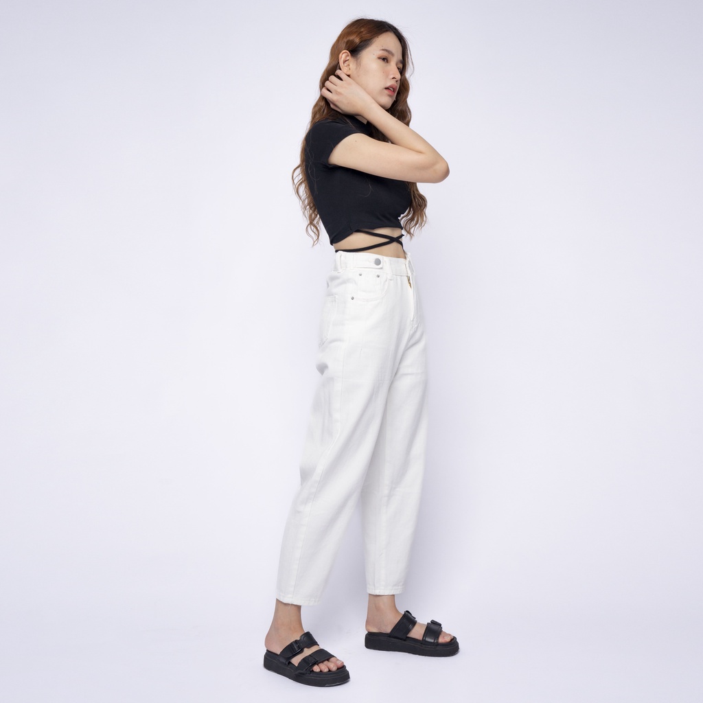 VIERLIN - Jeans 7111 - HIGH WAIST PUTIH