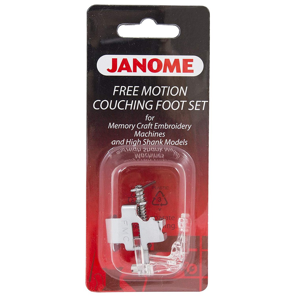 sepatu quilting free motion couching foot set janome