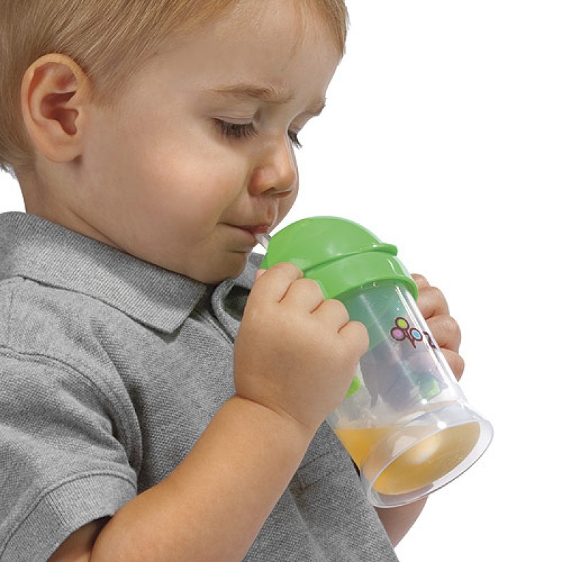 Zoli Straw Sippy Cup Bot 6 oz/180 ml - Green