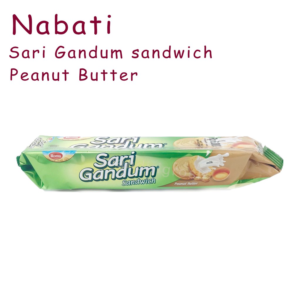 ROMA SARI GANDUM SANDWICH PEANUT BUTTER 108g