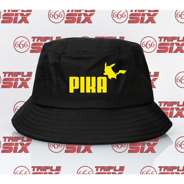 Topi Bucket Puma Pika Pokemon