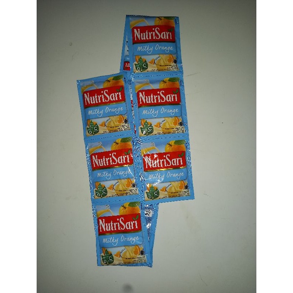 

NUTRISARI RENCENG RASA MILKY ORANGE/ NUTRISARI ANEKA RASA/ NUTRISARI ALL VARIAN