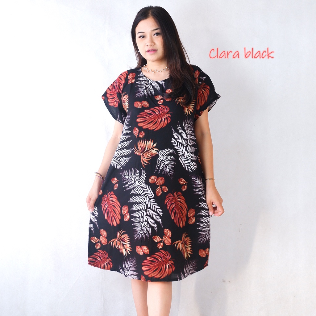 Daster Bali Dress Bali-DST CLARA BLACK