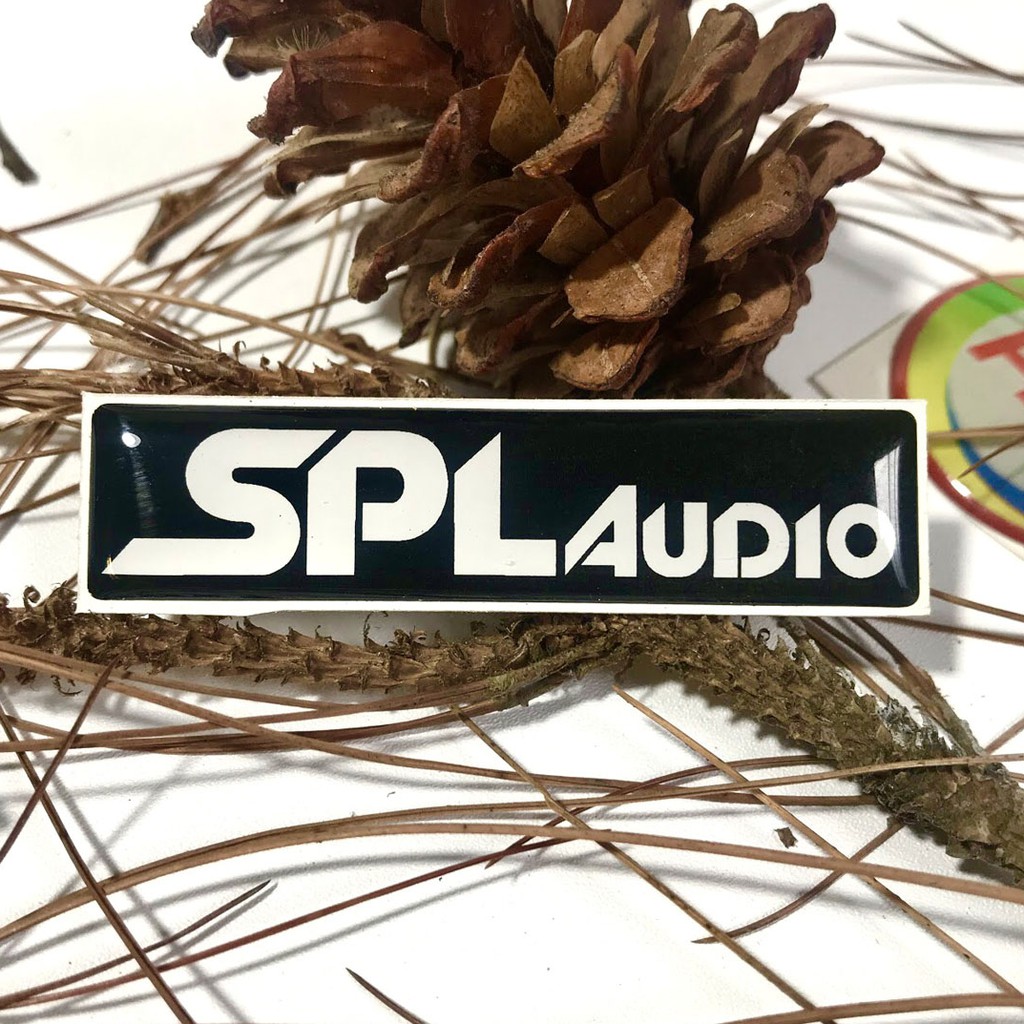 

Emblem Miniatur Sound SPL AUDIO Stiker Logo Lentur 3D Terlaris