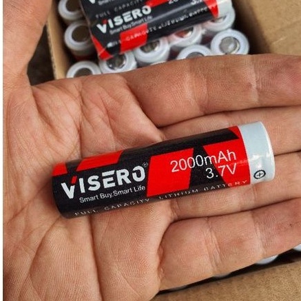 BATTERY  BATERAI LITHIUM 3,7V 2000mAh VISERO