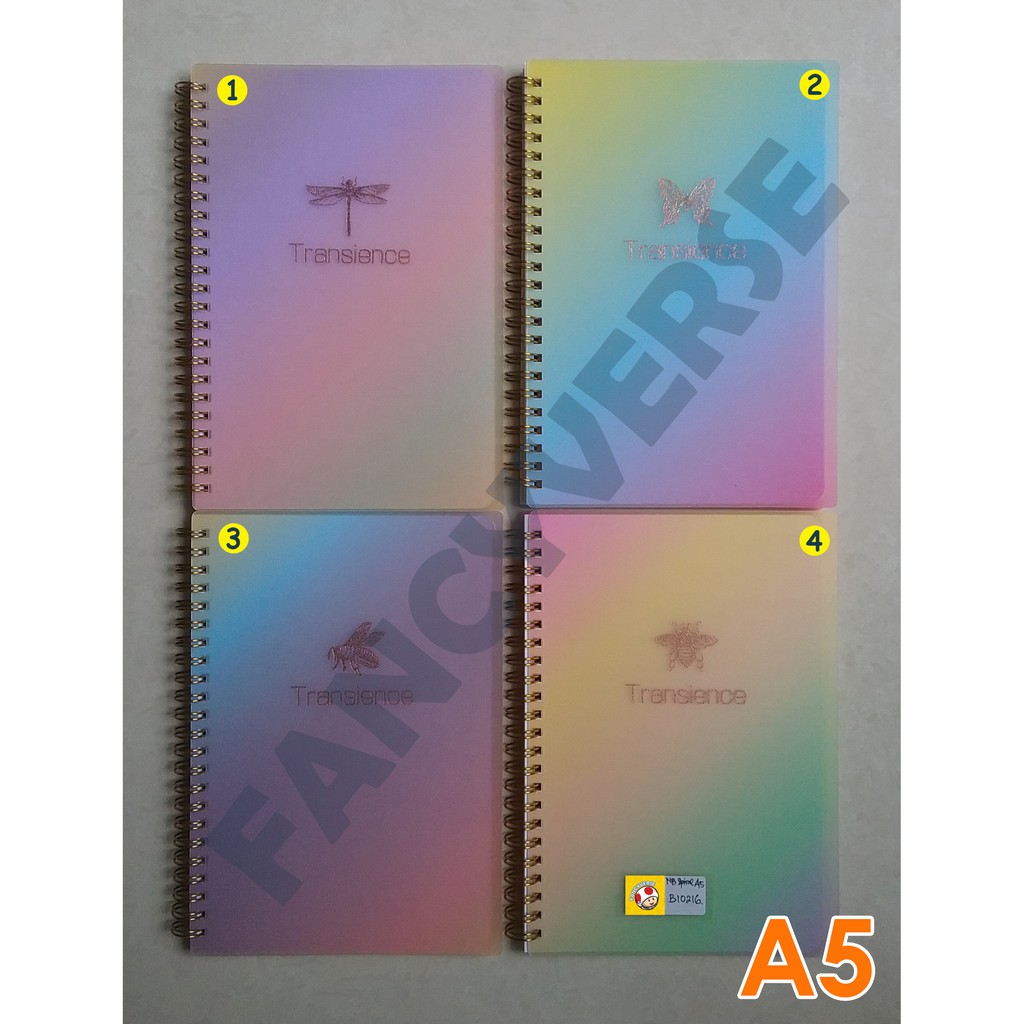 

Notebook Spiral A5 Butterfly B10216 / Agenda Diary Notes Buku Catatan