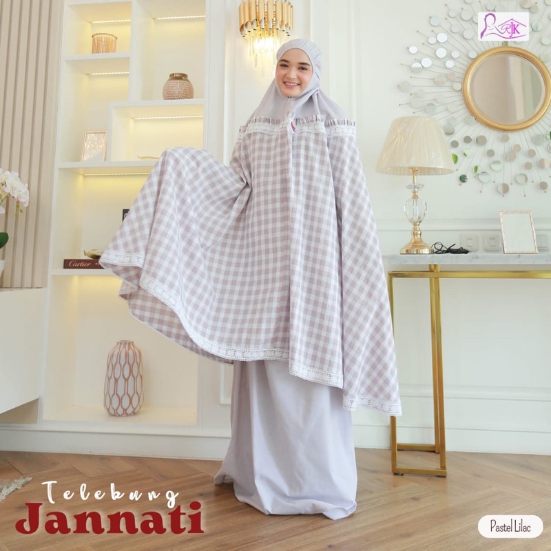 Mukena/Telekung JANNATI pastel_RJK