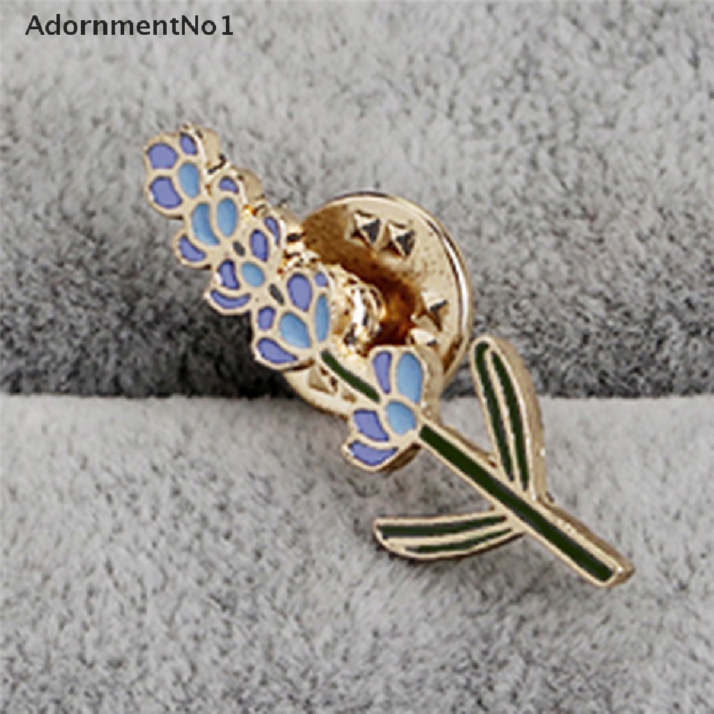 [AdornmentNo1] Lavender Love Enamel Collar Brooch Pin Wedding Bridesmaid Badge Brooch Jewelry  [new]