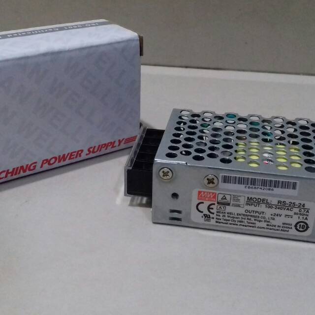 Switching Power Supply Mean Well RS-25-24