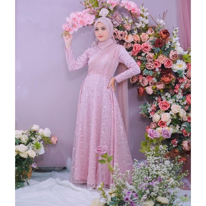 Mahara dress - gamis Open PO