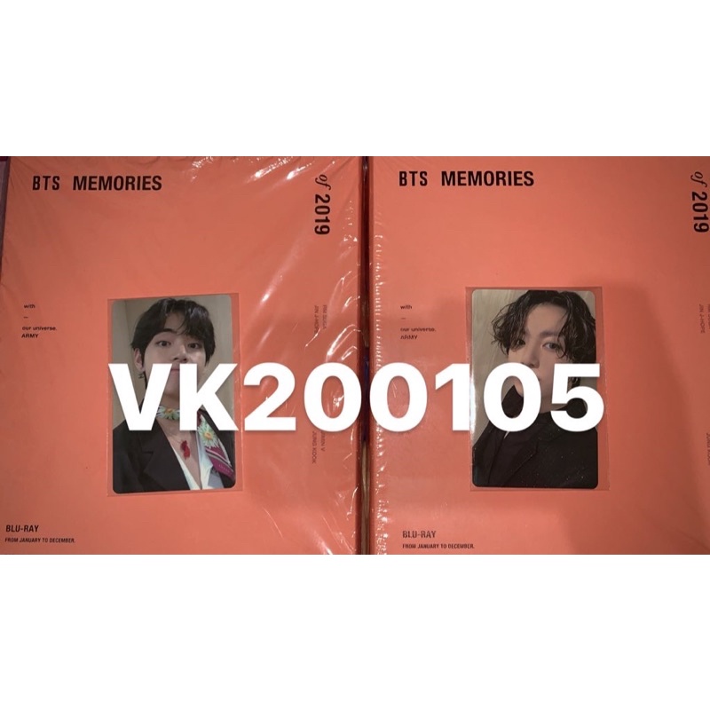 bts memories of 2018 2019 dvd bluray with jungkook taehyung pc photocard fullset rare gift blu ray