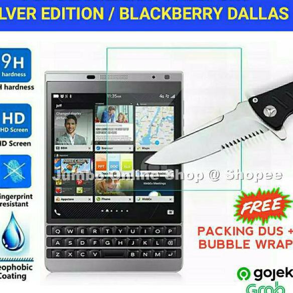 KTLħ BLACKBERRY PASSPORT  EDITION anti gores TEMPERED GLASS  DALLAS ❤F4