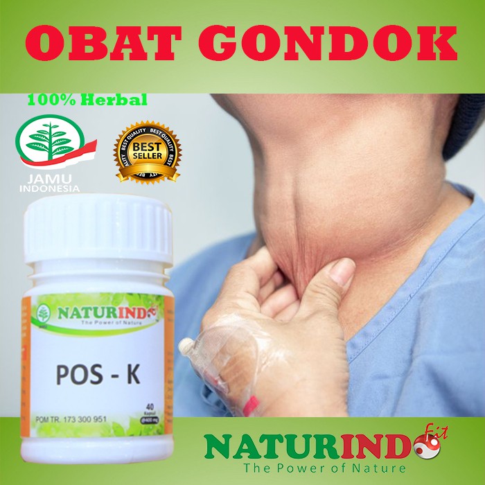 Herbal Obat Gondok Obat Kelenjar Tiroid Obat Benjolan Di Leher Obat Gondok Teroid POS K Naturindo