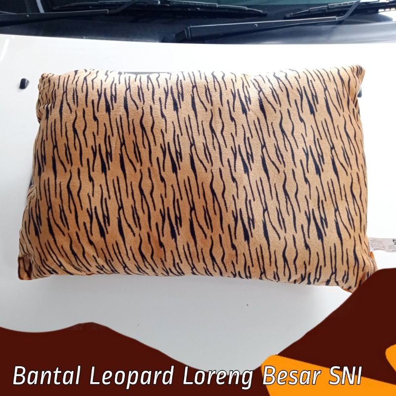 Bantal Leopard Bantal Motif Macan Besar SNI