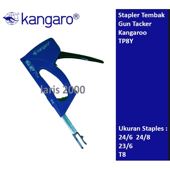 

Stapler Tembak / Gun Tacker Kangaro TP8Y