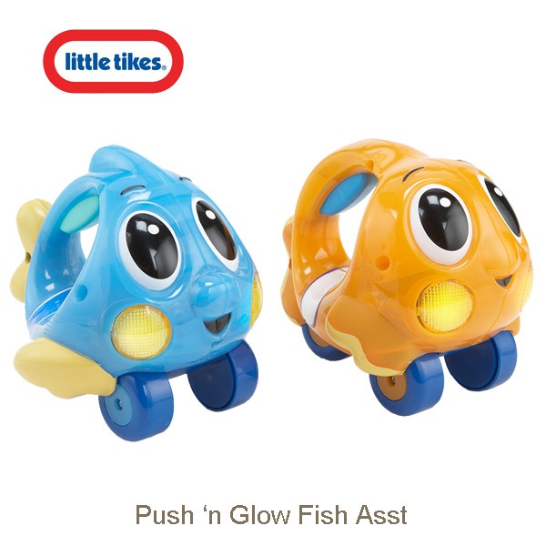 Little Tikes Push ‘n Glow Fish Asst