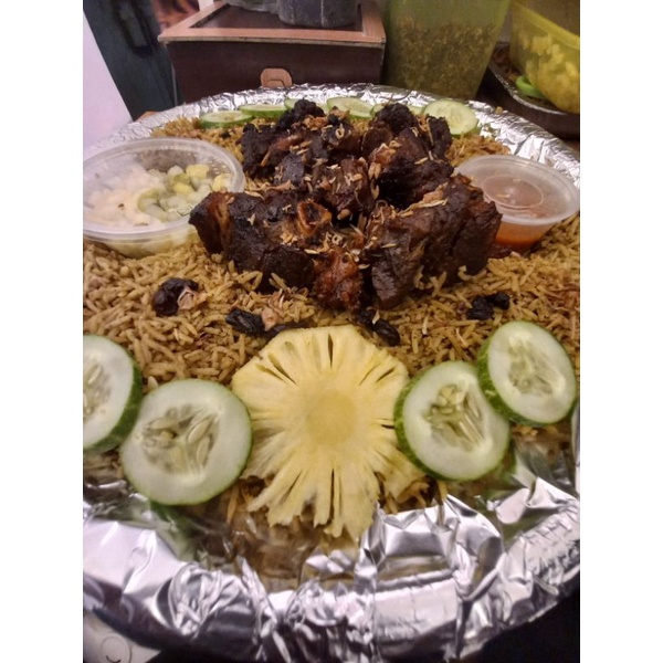 

nampan basmati kambing