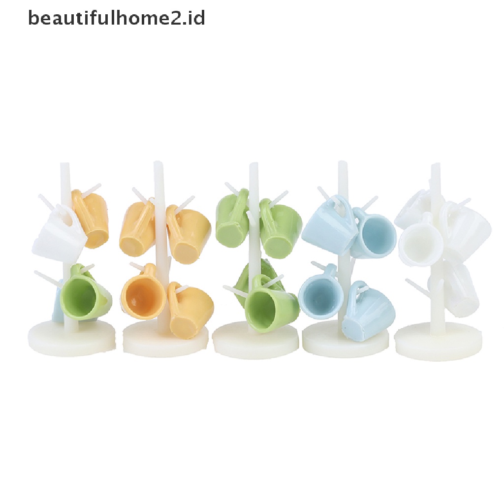 (Beautifulhome2.Id) Mainan Miniatur Gelas Wine Bahan Plastik Untuk Dekorasi Rumah Boneka