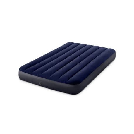 INTEX 64758 Kasur Durabeam Blue Airbed 137x191 - Classic Downy Airbed