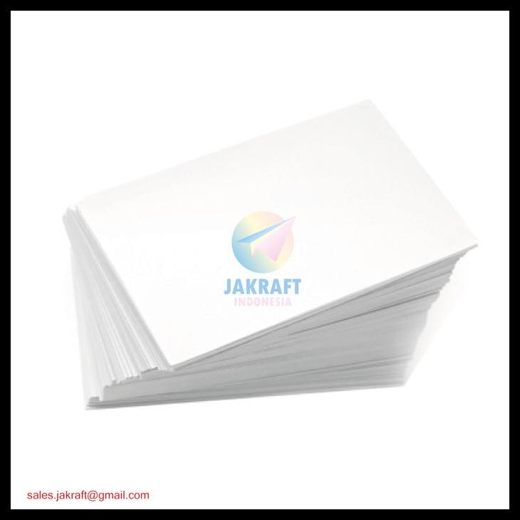 

Kertas Art Paper Carton Karton A4 190 Gsm Gram Putih Glossy Kode 19