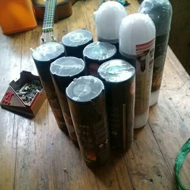  Samurai  109 hitam black Cat  samurai  paint  pilok pylok 