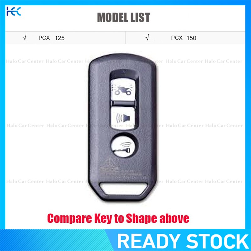 【Ready Stock】100% Genuine Leather Key Cover For Honda Pcx Sh 125 150 adv 150 Motorcycle Scooter Remote-3 Buttons