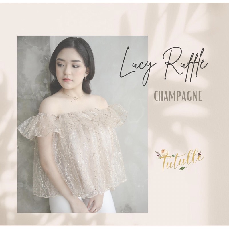 LACE RUFFLE MAKEUP/ ruffle makeup/ ruffle mua/ ruffle organza