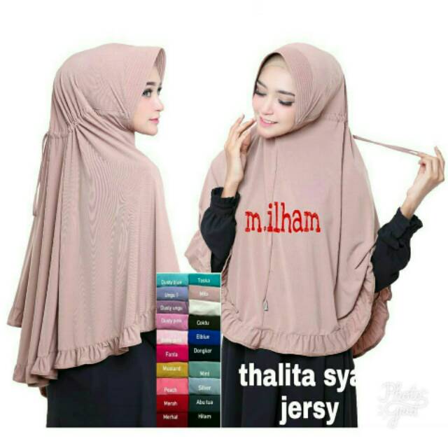 Khimar Jumbo Serut