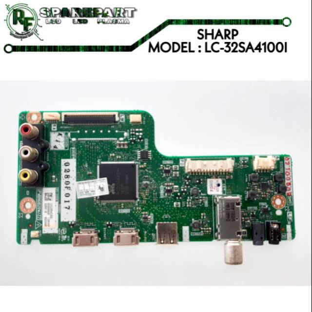 MB TV LED SHARP LC-32SA4100I  mainboard tv led sharp lc 32sa4100 i