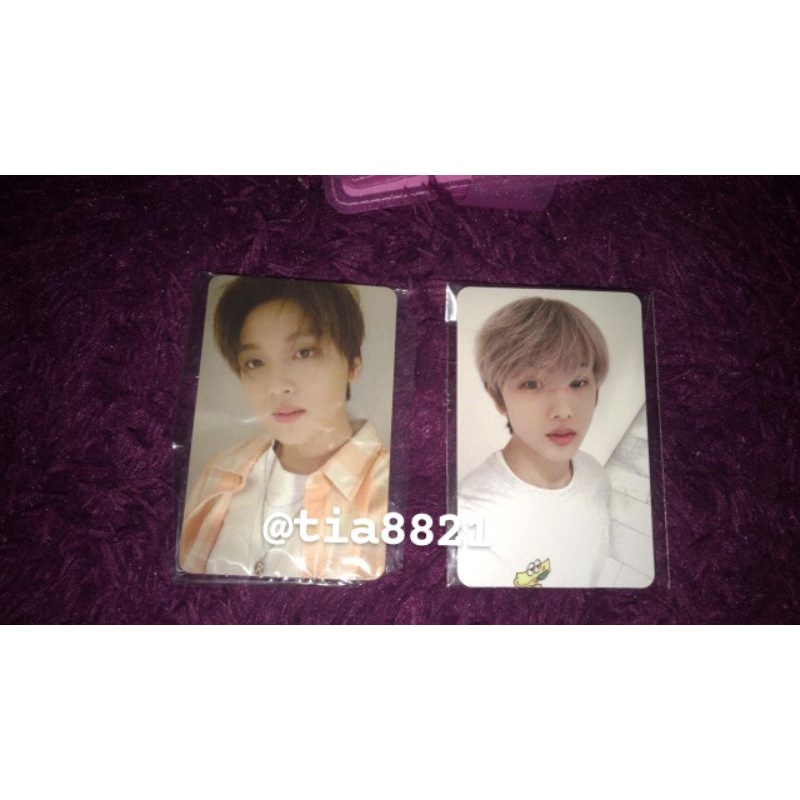 PHOTOCARD HAECHAN BORING, JISUNG CAFE OFFICIAL PC HOT SAUCE