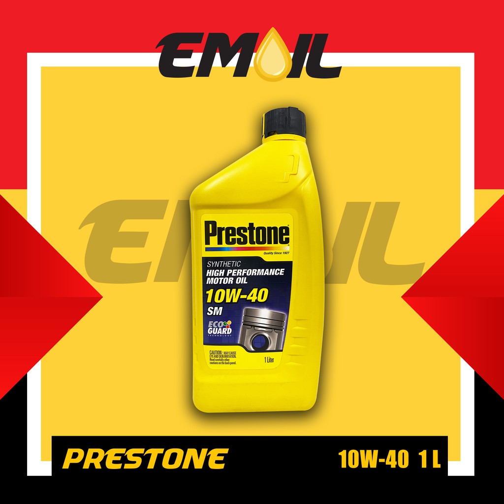 OLI PRESTONE SYNTHETIC HIGH PERFORMANCE SAE 10W-40 SM ISI 1 LITER