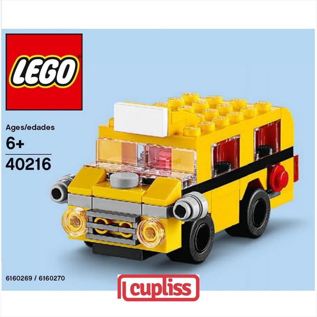 LEGO Polybag 40216 Monthly Mini Model School Bus