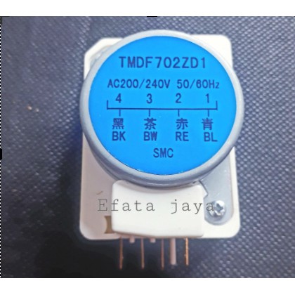 timer kulkas/defrost timer (1-3) TMDF702ZD1 sankyo